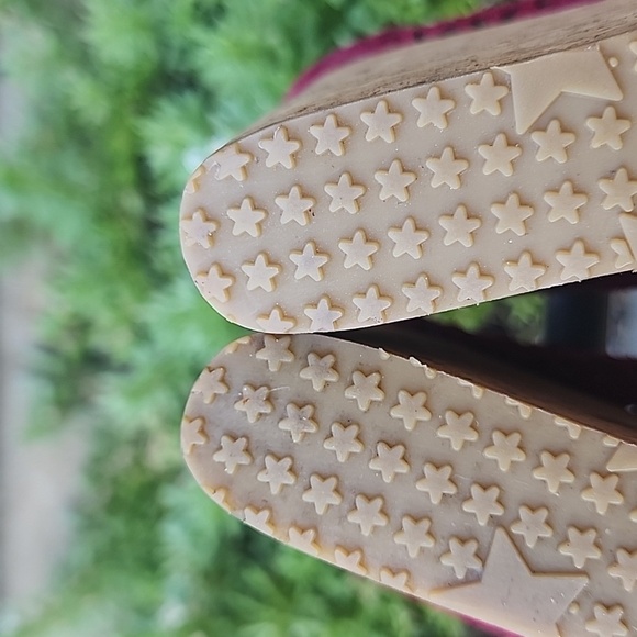 JIMMY CHOO 'PAPINA' BERRY WINE SUEDE CORK WEDGE Size 40 - Picture 11 of 14